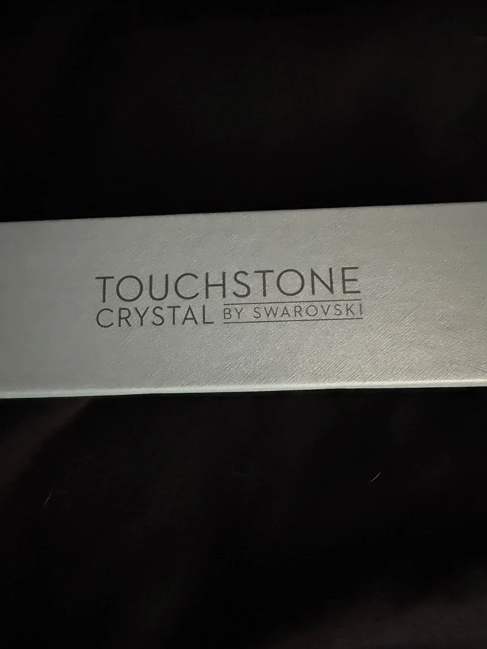 Touchstone Crystal Silver Clear Multi-Shaped Crystal Necklace - Picture 5 of 5